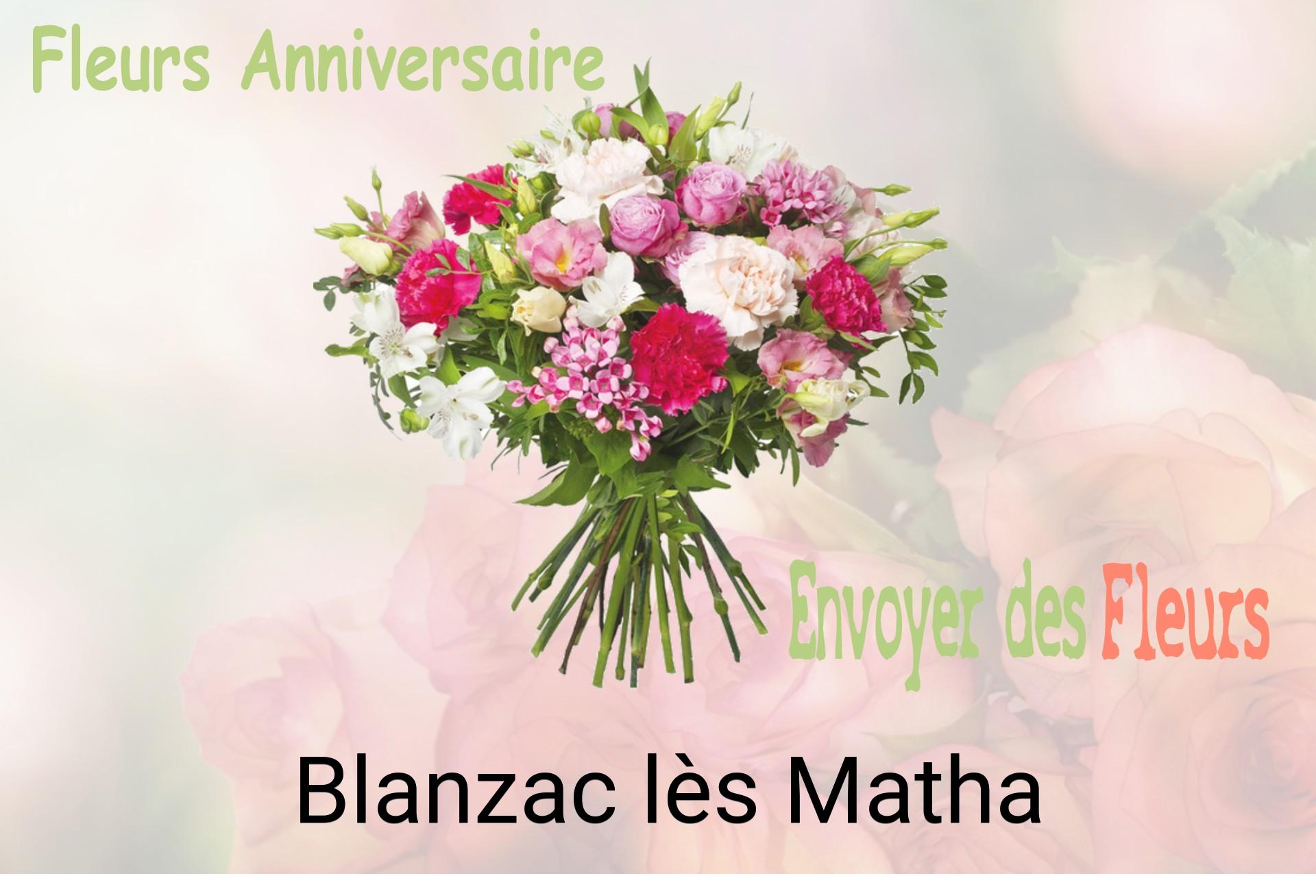 Bouquet de fleurs d’anniversaire livré à Blanzac-lès-Matha
