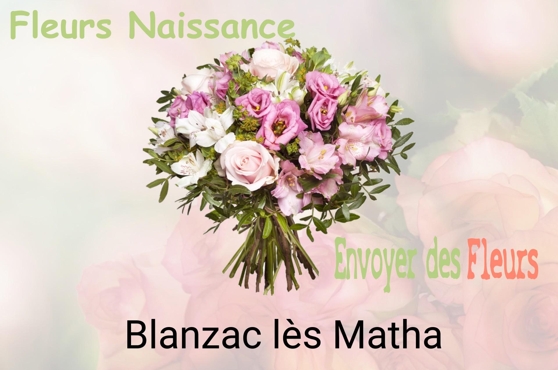 Bouquet de fleurs de naissance livré à Blanzac-lès-Matha