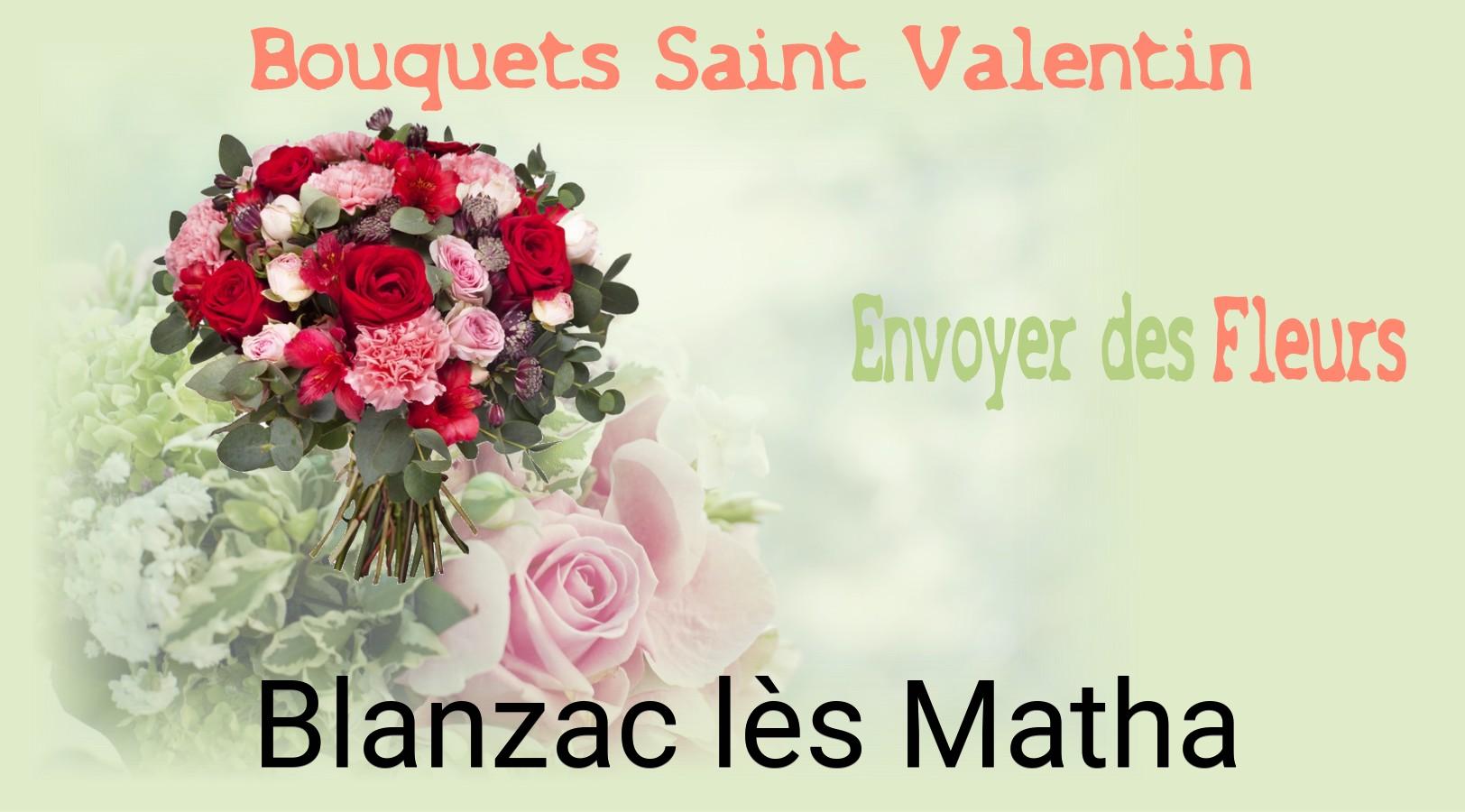 Roses de Saint-Valentin livrées à Blanzac-lès-Matha